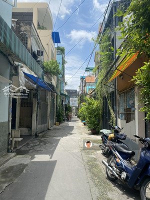 bán nhà đường đồng đen, p14, tân bình _ dt: 4.5 x 15m, nhà 2 mặt hẻm thoáng mát, c4 tiện xây mới