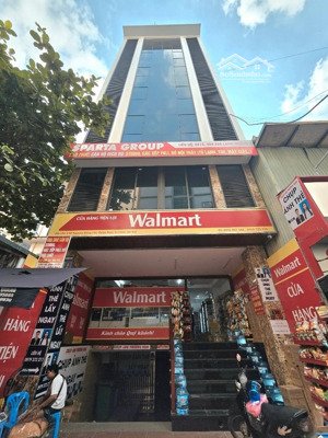 ơ kìa, bán nhà mp hoàng ngân, dt 110m2x9t mt 6m, thang máy, 1 hầm gửi xe, pccc, vỉa hè, bãi để xe