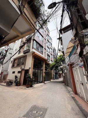 phân lô tôn đức thắng - building 8 tầng thang máy - xây mới 100% - đường 3 ô tô tránh - ở ngay