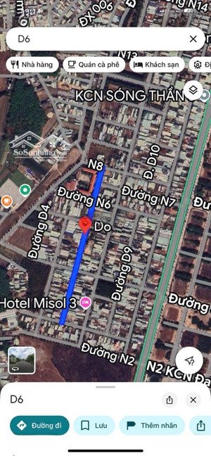 còn duy nhất 01 lô vị trí đẹp giá đầu tư đường d6 tđc phú mỹ kp1 phường bình dương