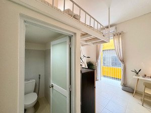 khai trương dự án căn hộ gác bancol siêu xinh new 100%, full nội thất, rộng 30m2, ngay bắc hải q10