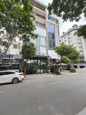 mặt phố trương công giai-dịch vọng hậu 100m2 x 8 tầng thang máy, mặt tiền 6m, vỉa hè rộng, ô tô đỗ