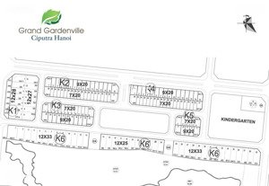 bán biệt thự khu k ciputra, 300 triệu / m2, 324 m2, phú thượng, tây hồ, hà nội