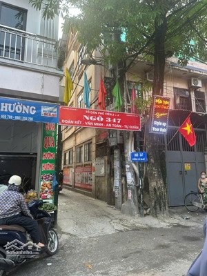 chính chủ gửi bán lô đất hiếm 296m2 tại ngõ 347 cổ nhuế 2 mặt ngõ kinh doanh, ô tô vào tận nơi