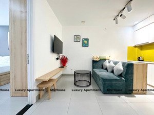 căn hộ chung cư 50m2 phòng ngủ và phòng khách ban công luxury tại quận 3