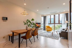 sống sang chỉ 65 triệu cùng căn góc 3pn 107m² full nt, đang trống sẵn tại galleria metropole