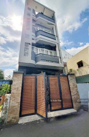 nhà 4 tầng ngang 5.2m, 64m², sát mặt tiền văn thân q6, kinh doanh được. 8.2 tỷ