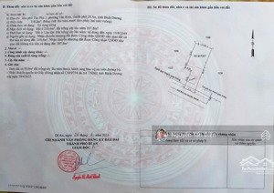 mặt tiền kinh doanh ngay chợ tự phát đường an nhơn tân đông hiệp, dĩ an, 318m2 có 210m2 thổ cư