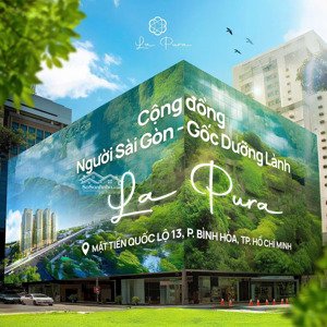 ch la pura mt ql13 cách q1 chỉ 15km sát st aeon mall giá 2,5tỷ/62m2, 2pn tt 250tr đến khi nhận nhà