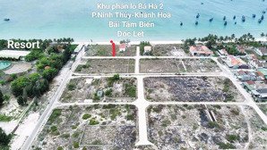 bán đất mặt biển ninh thuỷ - ninh hoà phù hợp xây homestay, villa, đầu tư chỉ 52tr/m2