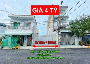 chính chủ bán 90m2 đất, đường 9m, cách lê văn lương chỉ 50m, sổ riêng, xây tự do