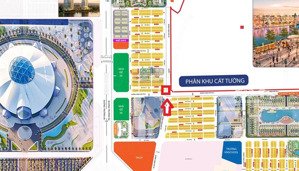 bán liền kề góc tp4.4-57 viễn đông, dt 167.3m2, 5t, đn, 3 mặt tiền đường 30m, giá bán 87 tỷ