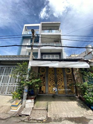 bán nhà mặt tiền p. bình trị đông, dt: 4,9m x 19m, trệt, lửng,2 lầu. giá: 7,1 tỷ tl. đường 7m thông