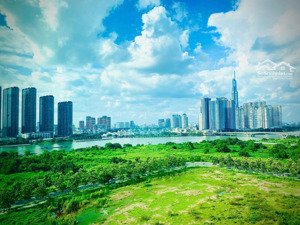 the crest - metropole: cho thuê căn hộ 2pn + 1 - 115m2 - ntcb - view sông, landmark 81 thoáng