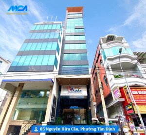 cc cho thuê sàn vp tại mt nguyễn hữu cầu q1 (khu tân định) 120m2 - 45tr ( còn tl)