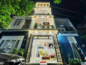 nhà 43m2 lam sơn gần sân bay. đang cho thuê 12tr/tháng. xây 1 trệt 3 lầu, hẻm 5m