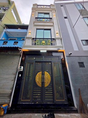 bán nhà 4 tầng hxh quay đầu đường vạn kiếp, p3, bình thạnh- sd 160m2- nhà đẹp ở liền.