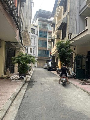 phân lô bàn cờ hoàng quốc việt, vỉa hè 2 ô tô tránh, kinh doanh dt cao 75m2*5t, mt 6m, giá 27 tỷ