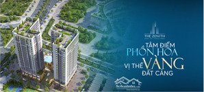 the zenith - căn hộ cận kề trung tâm mức giá dự kiến chỉ từ 34tr/m2