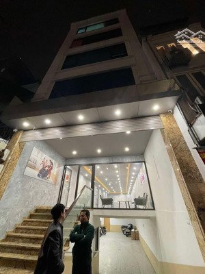 mặt phố minh khai - 120m2 x mt 6m x 2 sàn - có hầm để xe, thang máy, pccc - kdoanh ngân hàng, spa