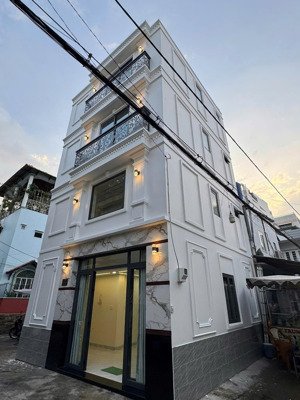 nhà nguyễn văn đậu, p6, q. bt ngay phòng công chứng số 6 - dt: 45m2 + 3 tầng - giá 7,6 tỷ tl