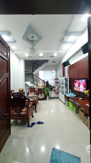 "nhà 4 tầng, 4pn 50m2, hẻm oto quay đầu - bùi đình tuý- gần rạch xuyên tâm.