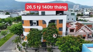 toà căn hộ v.i.p 5 tầng góc 2 mặt tiền mới xây full phòng 140tr tháng 26,5 tỷ