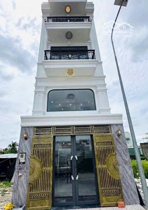 bán nhà 4 lầu đường 40 hiệp bình chánh ngay chợ hiệp bình khu dân trí cao, garaoto sổ hồng riêng