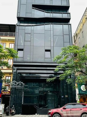 bán tòa nhà phố trần thái tông, cầu giấy - 153m x 9t có hầm - mt /9m - ô tô tránh - giá 97,9tỷ