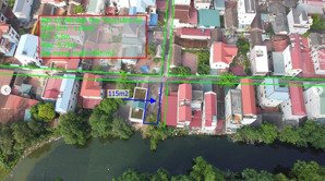 bán lô đất 117m2 3 mặt thoáng xã thư lâm hà nội