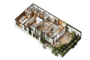 duy nhất: 3pn happy one sora diện tích lớn 109m2 chỉ 6tỷ, tặng 18th thuê nhà, 48th pql, ck 5%