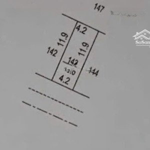 bán đất dịch vụ xa la 13.5 tỷ, dt 50m2, mt 4.2m, cạnh chợ và trường thăng long, kđt xa la, hà đông