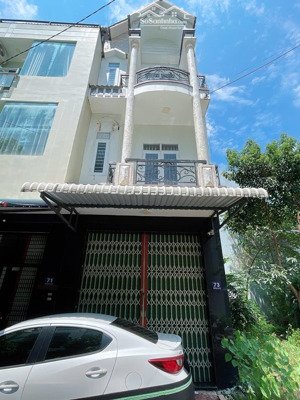 nhà 3 tâng khu dân cư hưng tịnh đường nhưa vỉa hè mua ở khá tôt