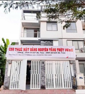 cho thuê mặt tiền đường số 4 rộng 40m kdc 13e hướng tây bắc. đ/d trường đại học