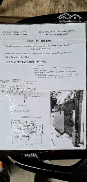 bán nhà riêng tại nguyễn công hoan, phường 7, phú nhuận, hcm, 8,5 tỷ, 51m2