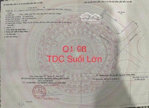 bán lô góc đường lớn g1-23 dự án tái định cư suối lớn - đặc khu phú quốc