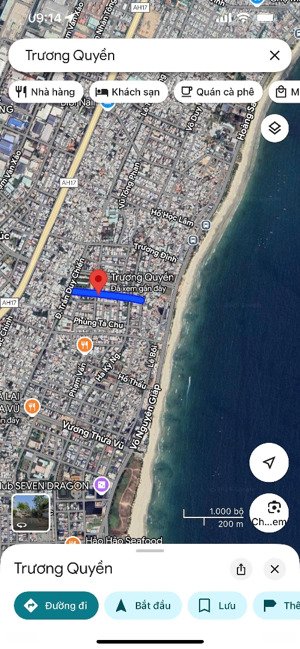 bán lô đất đường 7m5 trương quyền, mân thái, sơn trà giá 6,6 tỷ