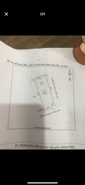 CẦN BÁN LÔ ĐẤT VỊ TRÍ ĐẸP – GẦN PHÒNG CSGT TỈNH