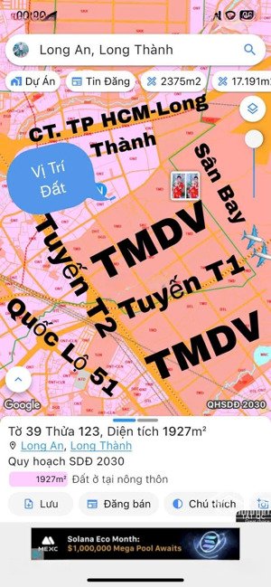 cần bán 4lô đất mt đường bê tông 1/giải phóng, qh full ont, kdc hiện hữu, mặt trước sân bay, giá rẻ