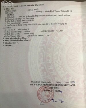 Nhà 4 Lầu HXH Điện Biên Phủ ngay Ngã Tư Hàng Xanh quận Bình Thạnh, SHR 136m2 chiều ngang 6,2m