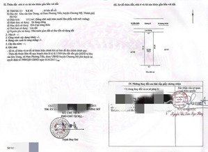 115m2 full thổ cư trục chính liên huyện tại nam phương tiến chương mỹ hà nội diện tích: 115m2