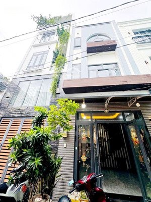 nhà mới hiện đại - 4t nguyễn văn vịnh, tân phú - 38m2 - tặng full nội thất hẻm xe hơi, ngay tô hiệu