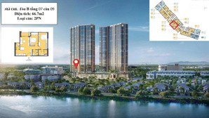 căn 2pn/66.7m2 giá chỉ với 4.640 tỷ q. hải châu view sông - masteri rivera