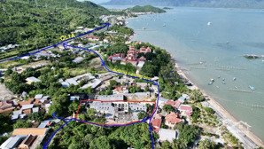 bán đất view biển phường bắc nha trang, đường to, sổ hồng, 2mặt tiền
