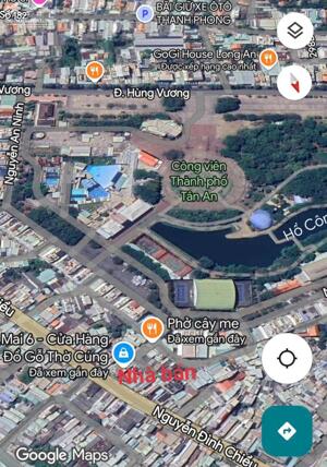 Bán nhà ngay chợ đêm TP Tân An