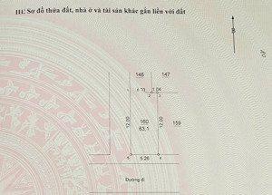 b.án nhanh lô đất dv khu 6.9ha vân canh, 63m, ko lỗi gì.