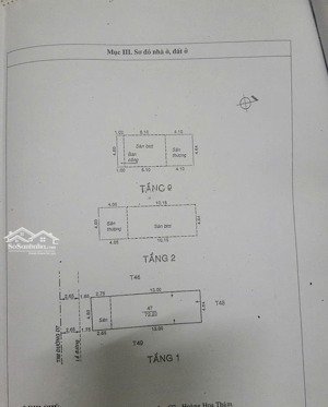 hẻm 8m văn chung dt: 4,6x16m trệt 2 lầu st kế bên nhà ga t3