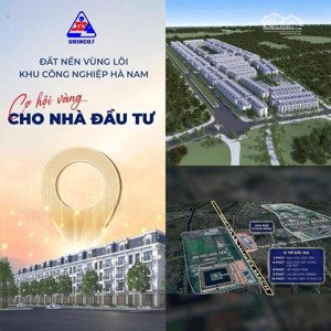 khu đô thị hoàng đông sông đà 7 hà nam. vị trí đẹp. hạ tầng đẹp. sổ đỏ chính chủ