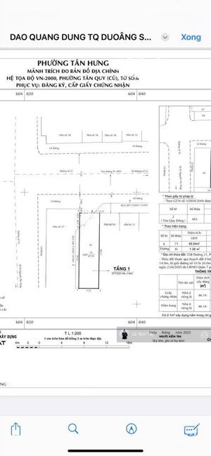 hàng hiếm ! bán nhà nát mt 55 đường số 21 tân quy l quận 7. dt : 3,55m x 15m. giá : 8,86 tỷ tl