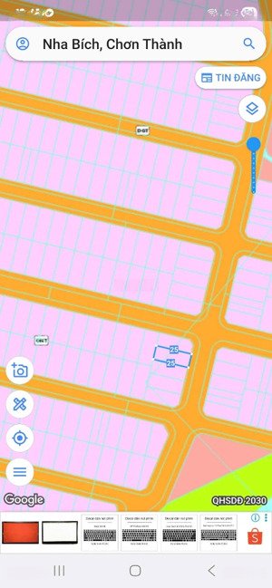 đất thổ cư âp 6 nha bích, bình phước (đồng nai mới)